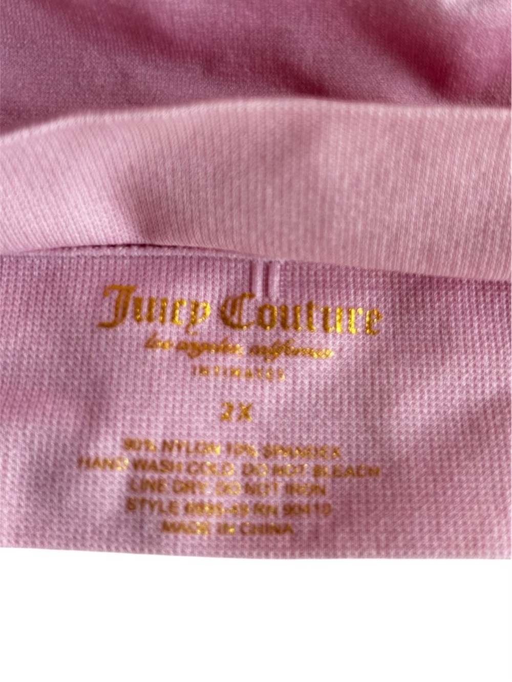 Juicy Couture Pink Rhinestone Logo Bra Y2K
Aesthetic Bralette Cute Sparkly - Picture 4 of 4